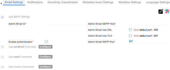 Email Settings Miscellaneous