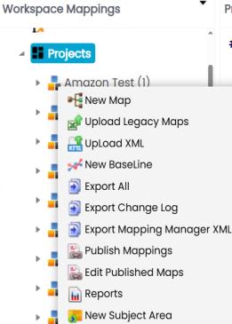 Exporting Mappings