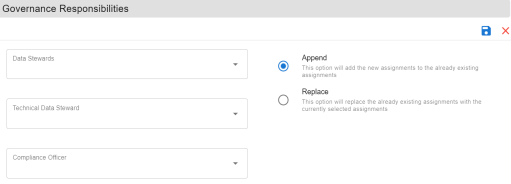 Assign Governance Responsibilities