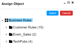Assign Object Business Rule