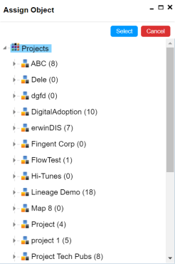 Assign Object Page