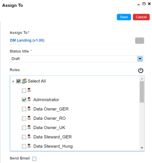 Assignment to Reappears Table