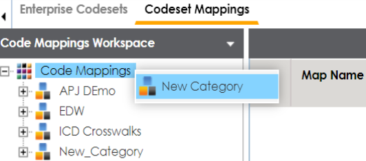 Creating Category Code Crosswalks