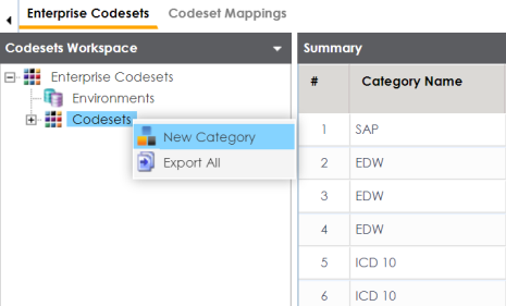 Creating Category