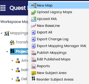 Creating Mapping Specifications