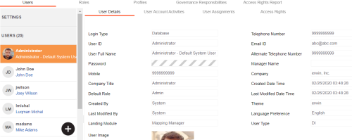 Creating Users