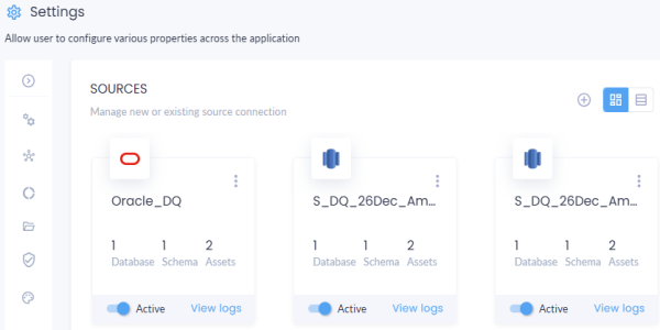 Dqlabs Connections in Gridview