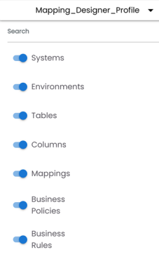Discover Assets Select Profiles