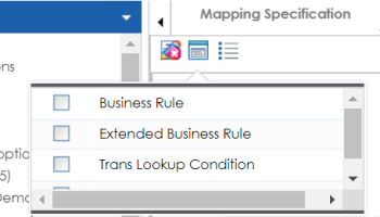 Graphical Designer Extended Transformation