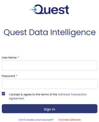 Log in Page Licensing