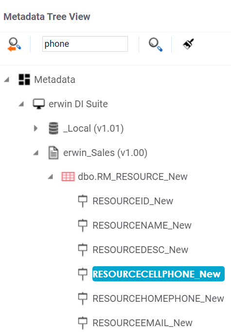 Mapping Meta Catalog Search Bar