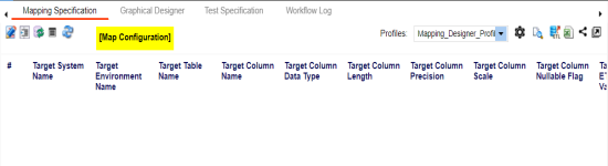 Mapping Specification Drag