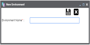 New Environment Codesets Window