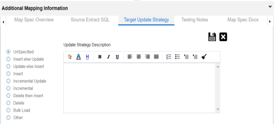Target Update Strategy Ami