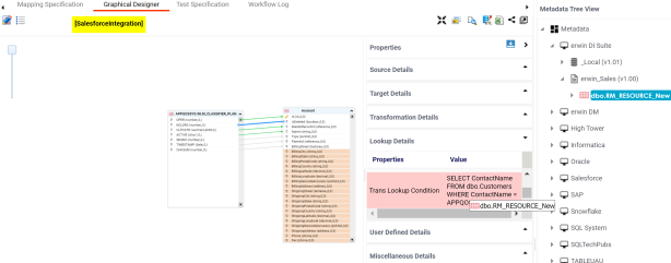 Trans Lookup Condition Graphically