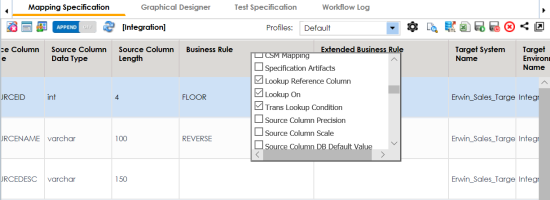Trans Lookup Details