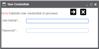 User Credentials Preview Data