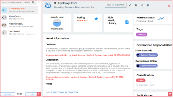 View Business Term Ui