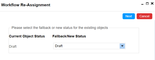 Workflow Re Assignment Table