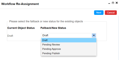 Workflow Re Assignment