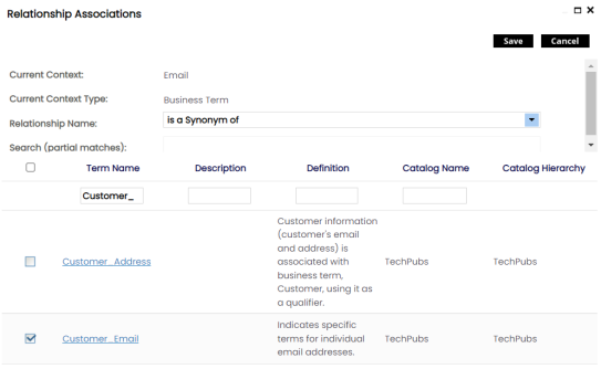 Associate Qualifier Email Customer Email