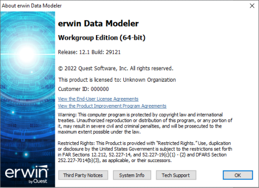 About erwin Data Modeler