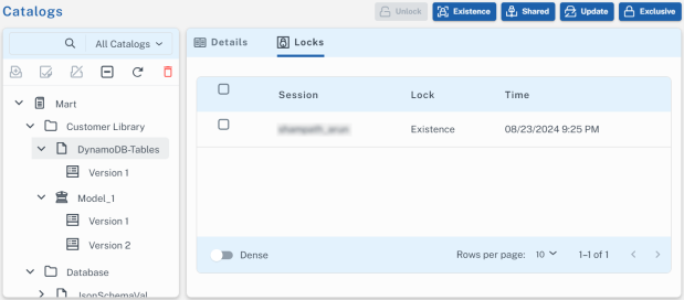 Mart Catalogs Locked Assets